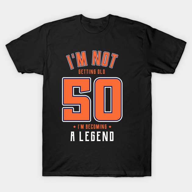 50TH BIRTHDAY T-Shirt by Cult Classics